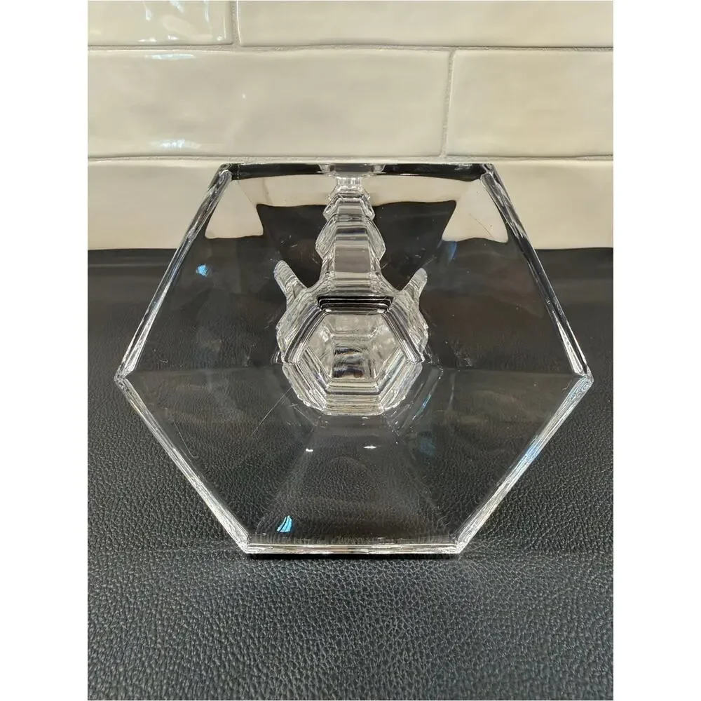 Tiffany & Co. Crystal Candlestick Holder 11”H